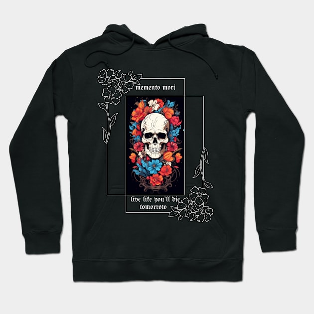 memento mori (colorful ver) Hoodie by MetamorphoseHob